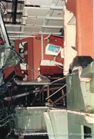 SRN4s damaged at sea